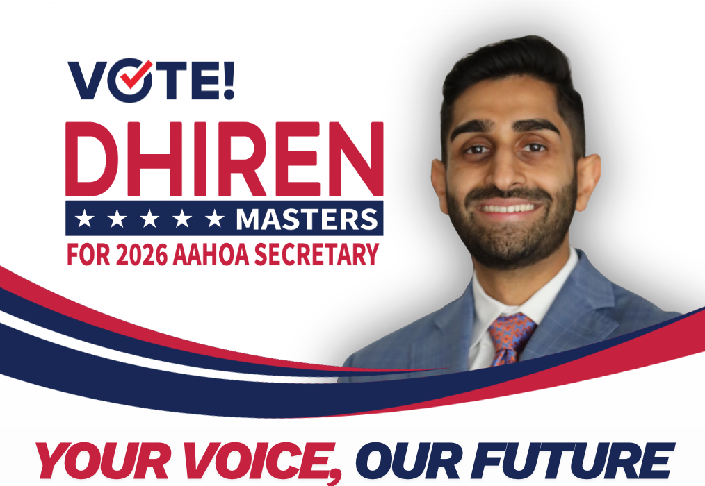 Dhiren for 2026 AAHOA Secretary